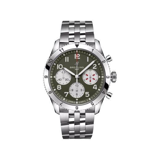 Classic AVI Chronograph Curtiss Warhawk / Bilezik 42 mm