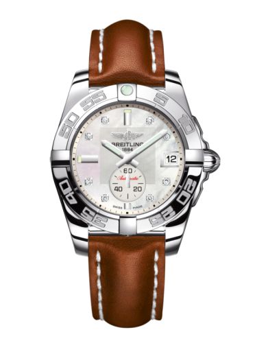 Galactic 36 Automatic Paslanmaz Çelik / Pearl Elmas / Calf