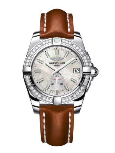 Breitling Galactic 36 Automatic Paslanmaz Çelik / Elmas / Pearl / Calf, referans A3733053/A788/412X/A16BA.1