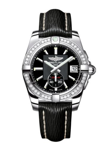 Breitling Galactic 36 Automatic Paslanmaz Çelik / Elmas / Volcano Siyah / Sahara, referans A3733053/BA33/213X/A16BA.1