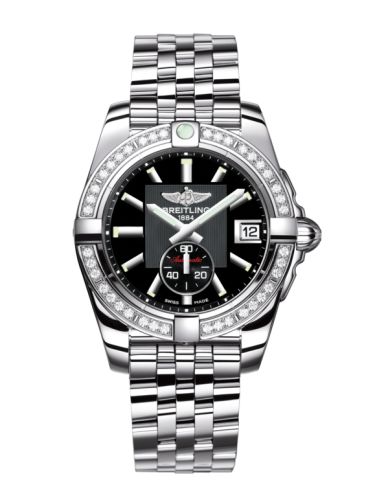 Breitling Galactic 36 Automatic Paslanmaz Çelik / Elmas / Volcano Siyah / Bilezik, referans A3733053/BA33/376A