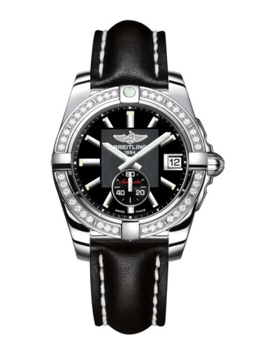 Breitling Galactic 36 Automatic Paslanmaz Çelik / Elmas / Volcano Siyah / Calf, referans A3733053/BA33/414X/A16BA.1