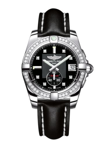 Breitling Galactic 36 Automatic Paslanmaz Çelik / Elmas / Volcano Siyah Elmas / Calf, referans A3733053/BD02/414X/A16BA.1