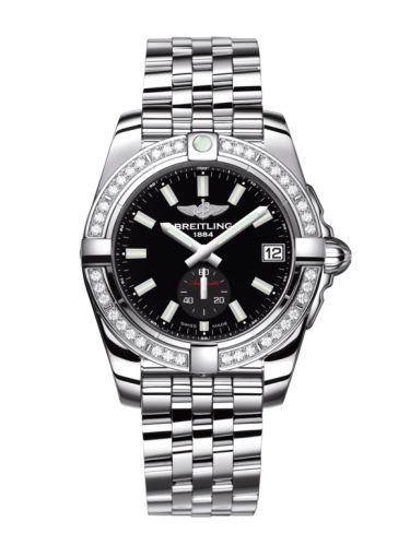 Breitling Galactic 36 Automatic Paslanmaz Çelik / Elmas / Onyx Siyah / Bilezik, referans A37330531B1A1