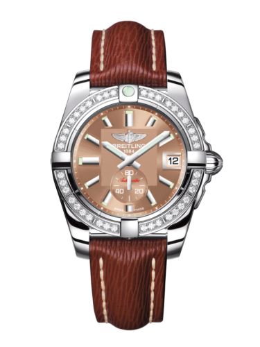 Breitling Galactic 36 Automatic Paslanmaz Çelik / Elmas / Copperhead Bronze / Sahara, referans A3733053/Q582/216X/A16BA.1