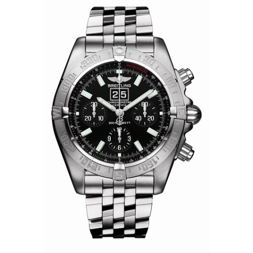 Breitling Chronomat Siyahbird Big Date Polished / Siyah 43.7mm, referans A4435912/B811