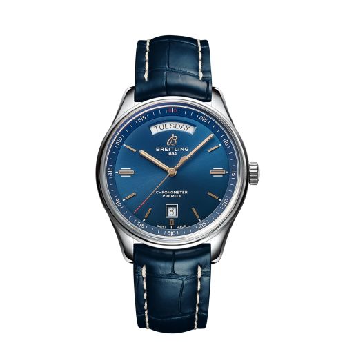 Breitling Premier Automatic 40 Paslanmaz Çelik / Mavi / Tokyo Boutique, referans A453401A1C1P1