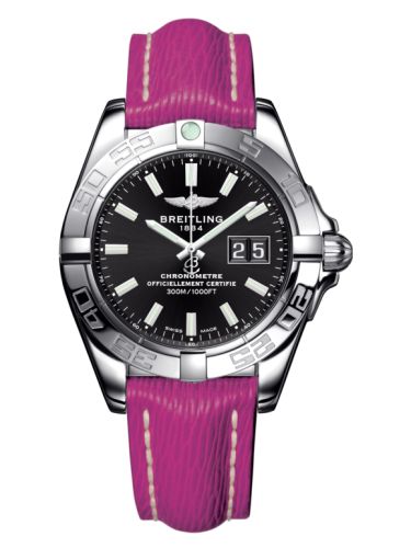 Breitling Galactic 41 Paslanmaz Çelik / Onyx Siyah / Sahara, referans A49350L2.BE58.243X