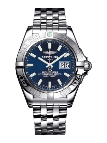 Breitling Galactic 41 Paslanmaz Çelik / Horizon Mavi / Bilezik, referans A49350L2.C929.366A
