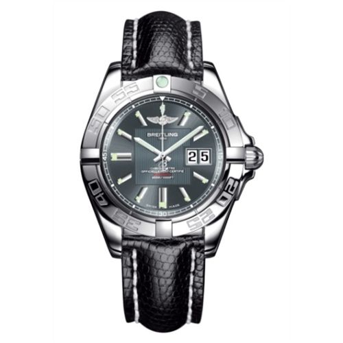 Breitling Galactic 41 Paslanmaz Çelik / Tomcat Gray / Teju, referans A49350L2.F549.145Z