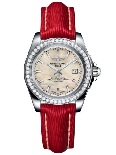 Breitling Galactic 32 Sleek Edition Paslanmaz Çelik / Elmas / Pearl / Sahara, referans A7133053/A800/209X/A14BA.1