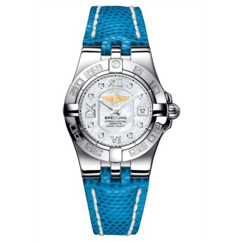 Breitling Galactic 30 MOP / Mavi Teju, referans A71340L2.A679.169Z