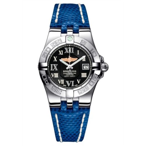 Breitling Galactic 30 Siyah / Roman / Mavi Teju, referans A71340L2.B950.163Z