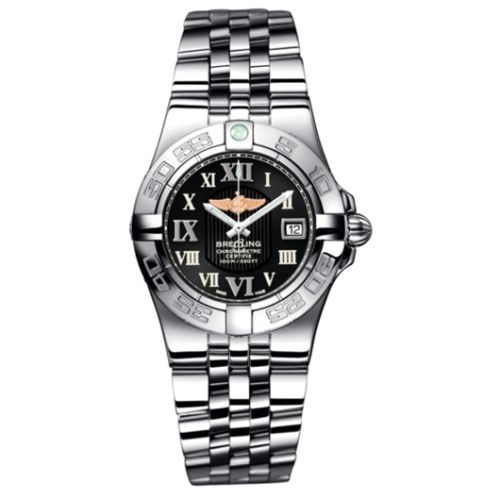Breitling Galactic 30 Siyah / Roman / Bilezik, referans A71340L2.B950.368A
