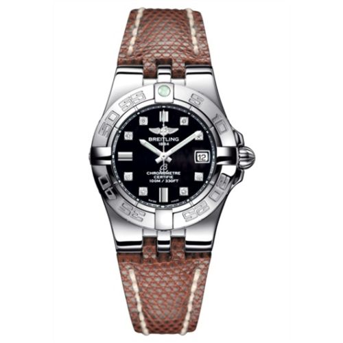 Breitling Galactic 30 Siyah / Elmas / Teju, referans A71340L2.BA14.165Z