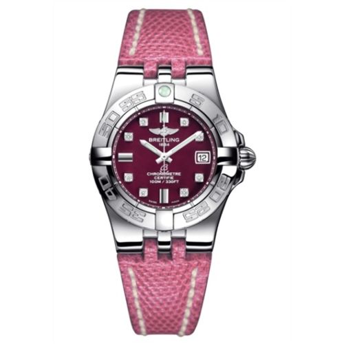 Breitling Galactic 30 Kırmızı / Elmas / Teju, referans A71340L2.K525.170Z