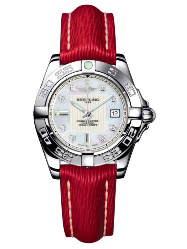 Breitling Galactic 32 Paslanmaz Çelik / Pearl Elmas / Sahara, referans A71356L2.A708.209X