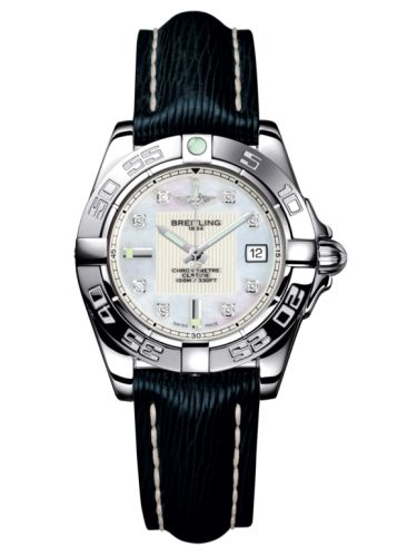 Breitling Galactic 32 Paslanmaz Çelik / Pearl Elmas / Sahara, referans A71356L2.A708.210X