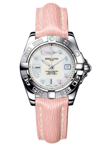 Breitling Galactic 32 Paslanmaz Çelik / Pearl Elmas / Sahara, referans A71356L2.A708.238X