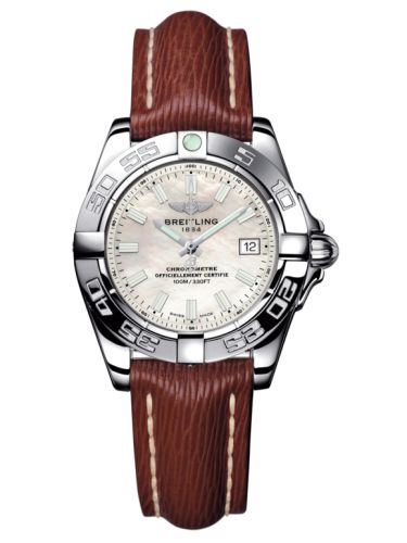 Breitling Galactic 32 Paslanmaz Çelik / Pearl / Sahara, referans A71356L2.A787.211X