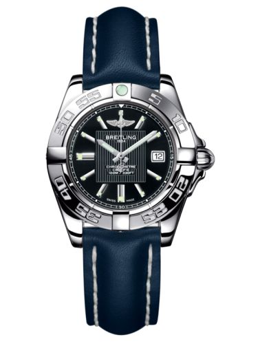 Breitling Galactic 32 Paslanmaz Çelik / Trophy Siyah / Calf, referans A71356L2.BA10.116X