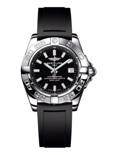 Breitling Galactic 32 Paslanmaz Çelik / Onyx Siyah / Kauçuk, referans A71356L2.BE76.133S