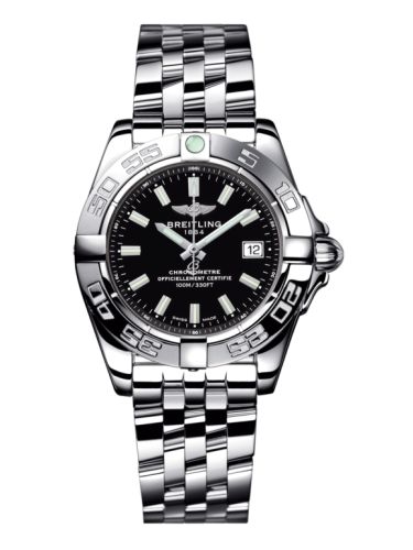 Breitling Galactic 32 Paslanmaz Çelik / Onyx Siyah / Bilezik, referans A71356L2.BE76.367A