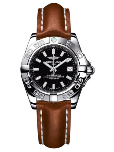 Breitling Galactic 32 Paslanmaz Çelik / Onyx Siyah / Calf, referans A71356L2.BE76.406X