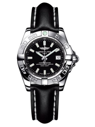 Breitling Galactic 32 Paslanmaz Çelik / Onyx Siyah / Calf, referans A71356L2.BE76.408X