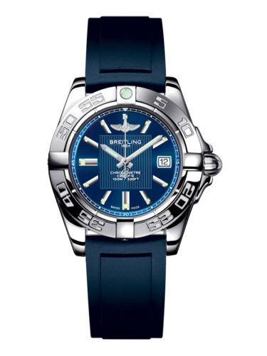 Breitling Galactic 32 Paslanmaz Çelik / Metallica Mavi / Kauçuk, referans A71356L2.C811.141S