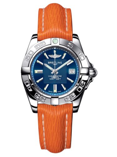 Breitling Galactic 32 Paslanmaz Çelik / Metallica Mavi / Sahara, referans A71356L2.C811.212X