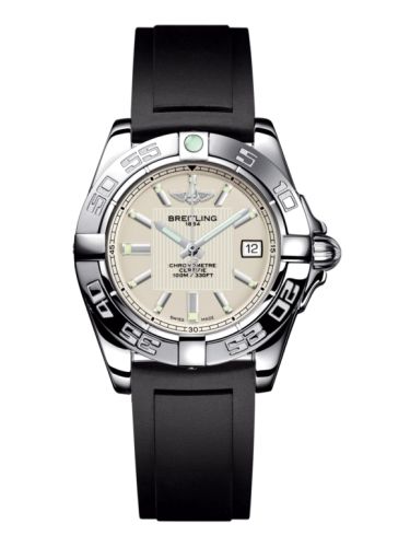 Breitling Galactic 32 Paslanmaz Çelik / Sierra Gümüş / Kauçuk, referans A71356L2.G702.133S