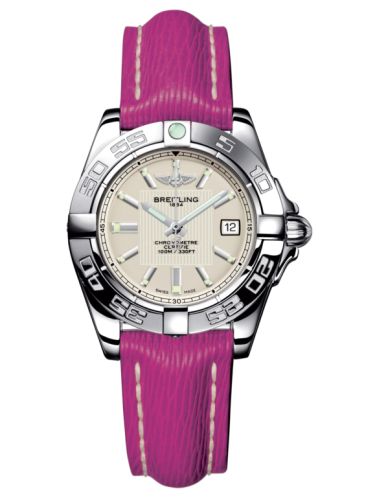 Breitling Galactic 32 Paslanmaz Çelik / Sierra Gümüş / Sahara, referans A71356L2.G702.241X
