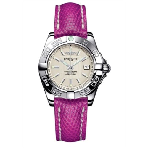 Breitling Galactic 32 Paslanmaz Çelik / Sierra Gümüş / Teju, referans A71356L2.G702.136Z