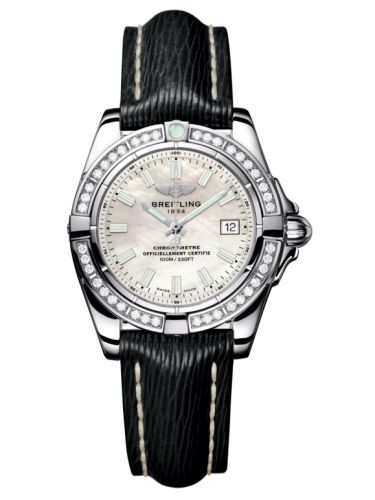 Breitling Galactic 32 Paslanmaz Çelik / Elmas / Pearl / Sahara, referans A71356LA.A787.208X