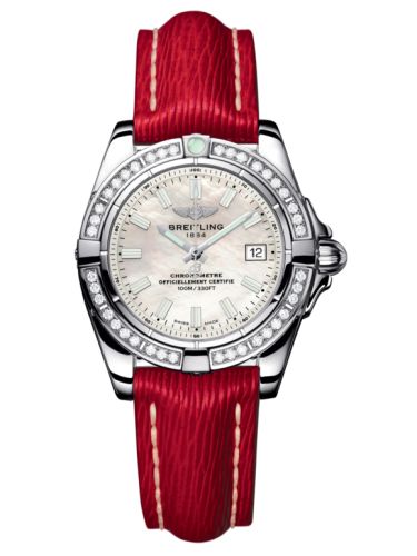 Breitling Galactic 32 Paslanmaz Çelik / Elmas / Pearl / Sahara, referans A71356LA.A787.209X