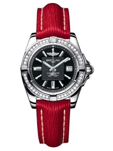 Breitling Galactic 32 Paslanmaz Çelik / Elmas / Trophy Siyah / Sahara, referans A71356LA.BA10.209X