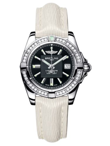 Breitling Galactic 32 Paslanmaz Çelik / Elmas / Trophy Siyah / Sahara, referans A71356LA.BA10.235X