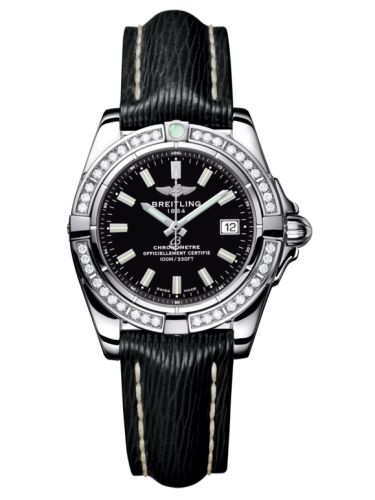 Breitling Galactic 32 Paslanmaz Çelik / Elmas / Onyx Siyah / Sahara, referans A71356LA.BE76.208X