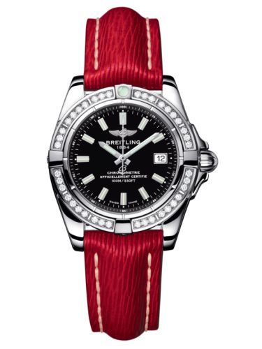 Breitling Galactic 32 Paslanmaz Çelik / Elmas / Onyx Siyah / Sahara, referans A71356LA.BE76.209X