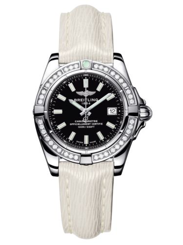 Breitling Galactic 32 Paslanmaz Çelik / Elmas / Onyx Siyah / Sahara, referans A71356LA.BE76.235X