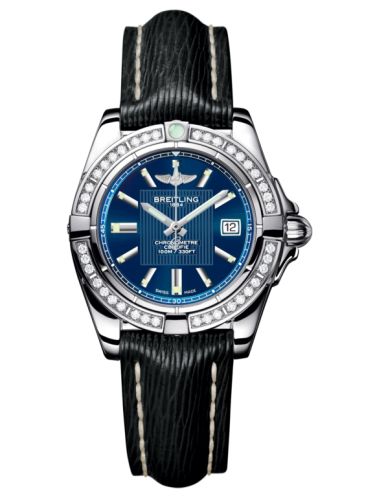Breitling Galactic 32 Paslanmaz Çelik / Elmas / Metallica Mavi / Sahara, referans A71356LA.C811.208X