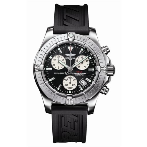Breitling Chrono Colt Siyah / Kauçuk 41.1mm, referans A7338011.B782