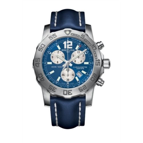 Breitling Colt Chronograph II Mavi / Calf, referans A7338710C848105X