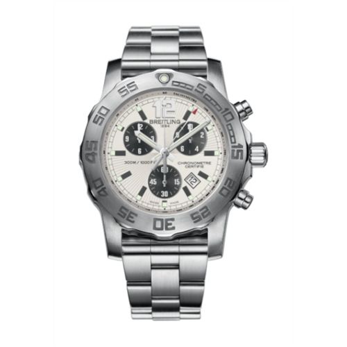 Breitling Colt Chronograph II Gümüş / Bilezik, referans A7338710G742157A