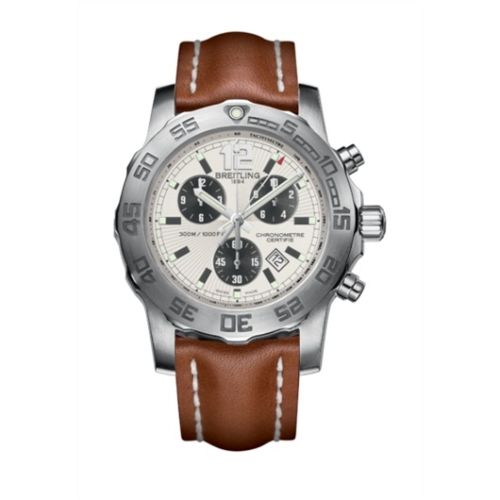 Breitling Colt Chronograph II Gümüş / Calf, referans A7338710G742433X