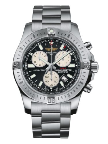 Breitling Colt Chronograph Volcano Siyah / Bilezik 44mm, referans A73388111B1A1