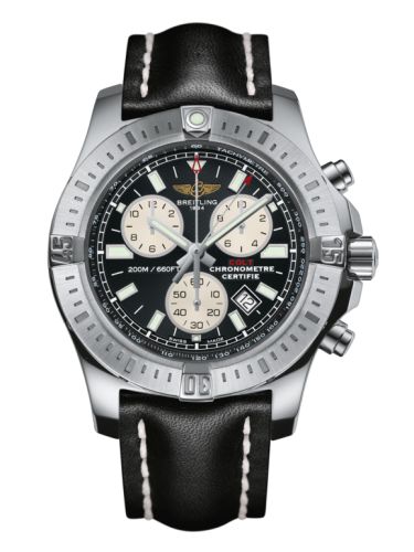 Breitling Colt Chronograph Volcano Siyah / Calf / Pin 44mm, referans A73388111B1X1