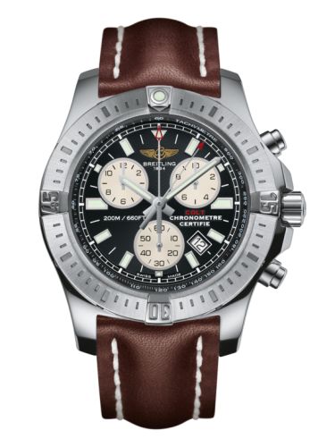 Breitling Colt Chronograph Volcano Siyah / Calf / Pin 44mm, referans A7338811/BD43/437X/A20BA.1
