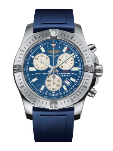 Breitling Colt Chronograph Mariner Mavi / Kauçuk / Pin 44mm, referans A7338811/C905/145S/A20S.1